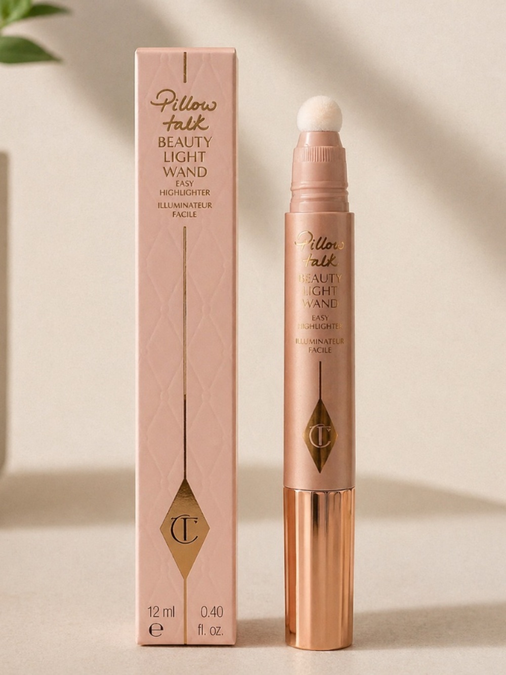 Charlotte Tilbury Pillow Talk Beauty Light Wand Highlighter 12 mL New in Box